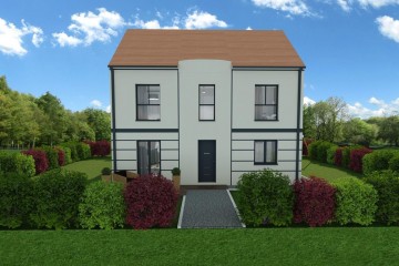 Modele MY3 maison 7 pieces vue face