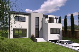 Realisation vues exterieures facade 17